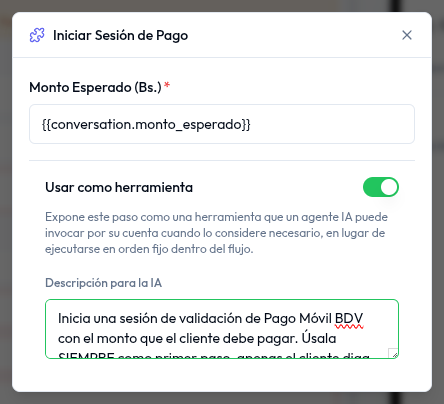 7. Escribe la «Descripción para la IA»